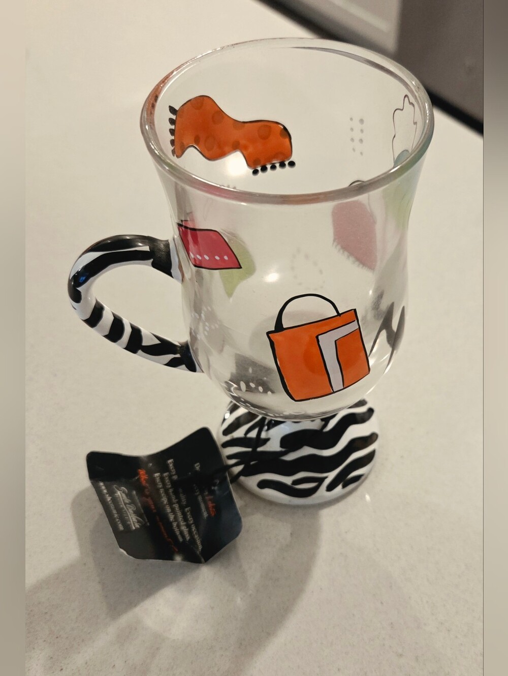 Lolita Shopaholic Recipe Glass